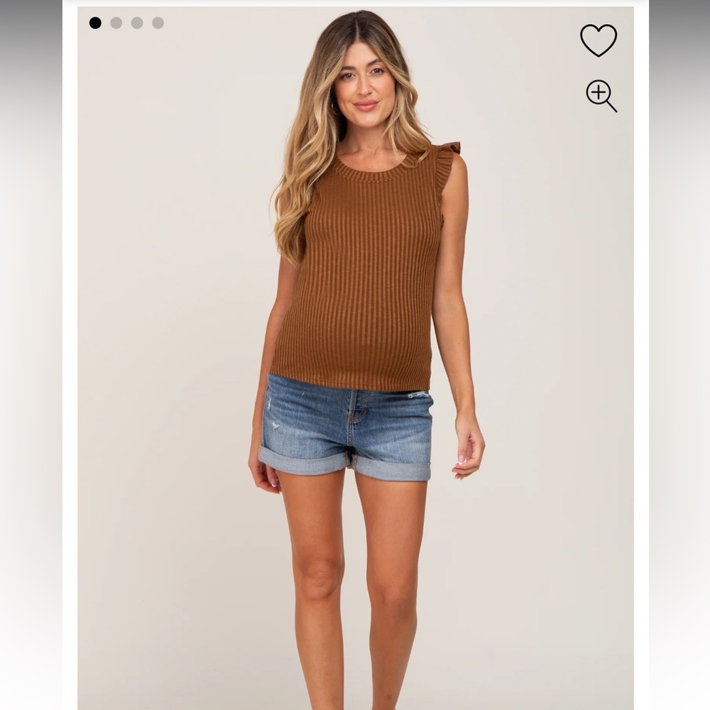 New Maternity Denim Short
